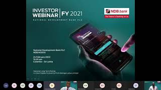 CEO's Online Investor Webinar    FY 2021