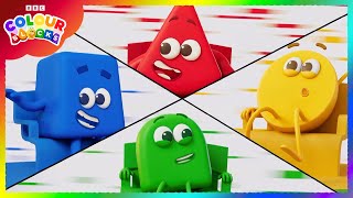 Educational Colour Videos: Preschool Learning, Colour Mixing, Colour Wheels, Colourblocks