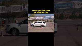 Carros que falharam no teste do alce