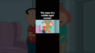 the ways of a middle aged women #familyguy #comedy #funny #shorts