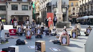 "Caminemos Juntos" Flashmob en la plaza del Torico por Cáritas Teruel