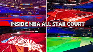 AMAZING! FULL LED COURT! Inside Gainbridge Fieldhouse (Indianapolis)! Ready For NBA All Star 2024