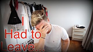 I moved out...