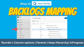 Backlogs mapping Explained | Parents | Keep Hierarchy | InProgress | Azure DevOps boards