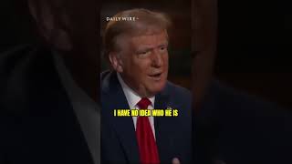 Trump had never heard of Tony Hinchcliffe