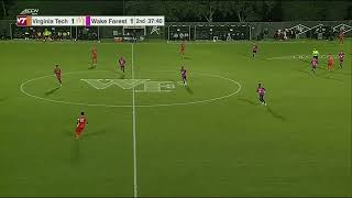 Willie Cardona NCAA Soccer Match Highlights (Virginia Tech) 10/18/2024