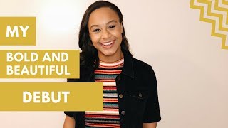 My Bold And Beautiful Debut BTS | Nia Sioux