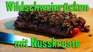 Wildschweinrücken mit Nusskruste Y-BBQ