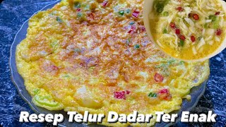 DIJAMIN TAMBAH DISAYANG SUAMI | MENU PRAKTIS TELUR DADAR ENAK DAN MURAH