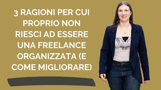 Non riesci ad organizzare il lavoro? Ecco cosa fare - Alessia Pandolfi - Tech Expert