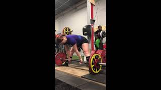 Deadlift, 1 rep, 87.5%, 105 kg