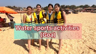 Water sports activity | Parra road | Goa girls trip |