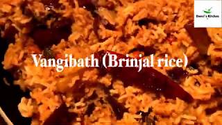 Vangi bath recipe | Brinjal rice | No onions no garlic recipe | vangi bath powder