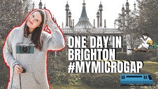 ONE DAY IN BRIGHTON, ENGLAND | TOUR, YOGA, SAUNA #MyMicroGap