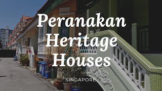 Singapore - Foot walking at Joo Chiat/Katong area | Peranakan Heritage Houses