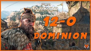 (FOR HONOR) Rep 1 Highlander 11- 0 Dominion On Sentinel [No commentary]