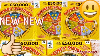 SCRATCHCARDS ..NEW MONEY SPINNER ..I MILLION CAH SPECTACULAR..LUXURY LIN ES .PAY OUT .CASH WORDS .