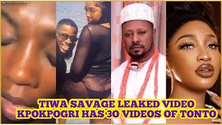 Tiwa Savaga's leaked Tape + Kpokpogri denied Janemena