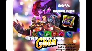 #CLASSIC GAMEPLAY**[CHOU USER TRY THIS WTF BUILD ] //ENEMY HACK CHOU REPORT[chou nub]