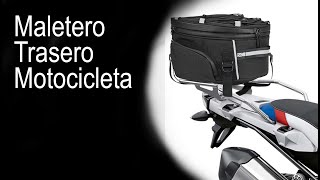 Maletero Trasero Moto / Maleta Portátil Plegable / Mochila