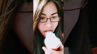 Licking Sunday ice cream 🍨😘🤣😁🍦#asmr