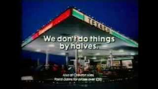 1980s UK TV Advert Texaco Competition