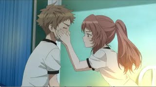 Mie and Komura's first kiss -- The Girl I Like Forgot Her Glasses Episode 10