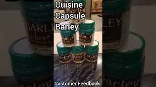 Cuisine Capsule Barley - Recommended - Customer's Feedback