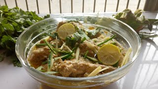 White Chicken Karahi Recipe|| @HZRecipesTips