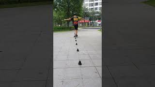 🛼Slalom Cơ bản -Tập 9: Ytalian   #vst #sunpatinedu #inlineskate #rollerskate #daypatin #coachhuyle