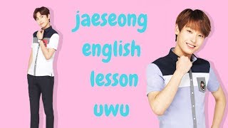 jaeseong english lesson but i made it worse - sf9 crack