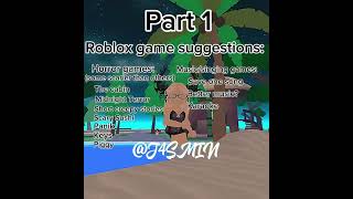 Game recommendations #shorts #roblox #edit #milliondollarbaby #viral #fyp