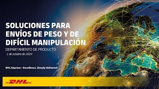 Webinar: Soluciones para envíos de peso y de difícil manipulación