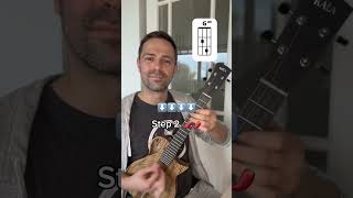 Spice up ‘Viva La Vida’ in 3 Steps! #shorts #coldplay #ukulele