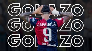 Gol de Gianluca Lapadula en su equipo Cagliari