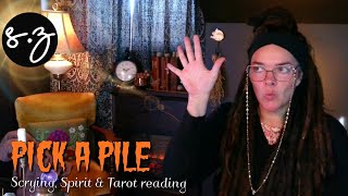 Pick a Pile 🔮  Meet a Message Meant to Find YOU!! (Scrying, Spirit Message & Tarot Reading)