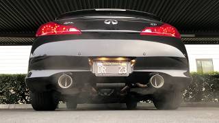 GT Haus/ Meisterschaft Catback Exhaust *G37 IPL* SUS/GTS Cold Start & Idle