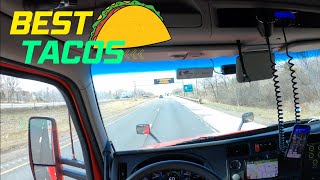 How a Rookie Truck Driver Finds the Perfect Spot for the Best Tacos! Rookie Trucking Vlog