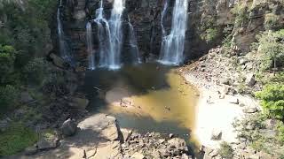 050 - Voo Drone - Cachoeira Salto Corumbá - Goiás #dji #djimini3pro #cachoeiras #cachoeirasdobrasil