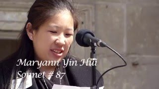 2015 Sonnet Slam, Maryann Yin Hui, Sonnet #87