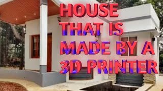 Will 3D printed House be the thing of the future?