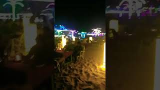 Goa Baga Beach Valentine's Party | #shorts #youtubeshorts #goa #beachparty #valentine