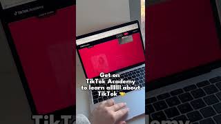 TIKTOK ACADEMY IS WHERE IT’s ATTTTTT FOR FREE COURSES 🔥 #Marketing #Courses #Training #SocialMedia