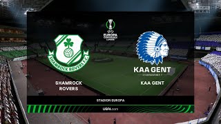 FIFA 23 - Shamrock Rovers vs Gent | Europa Conference League Group Stage | Full Match