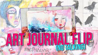 Art Journal Flip (Arteza Small Square Journal)