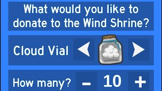 Donating Cloud Vials until I get Windy Bee | Part 28 | 10 Cloud Vials