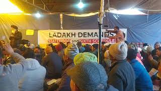 Day 2 | Hunger Strike | Sikh Community Kargil Extends support to KDA | Ladakh in 6th schedule