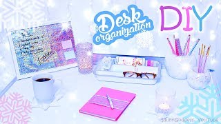 6 DIY Desk Organization and Decor Ideas For Winter – Winter Style Desk Decorations and Organizers