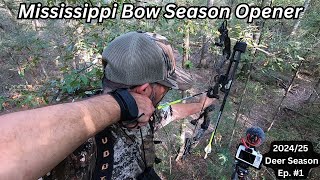 Mississippi Bow Season Opener! (Deer moving early!)