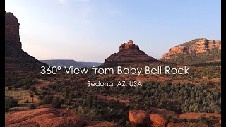 360° View from Baby Bell Rock, Sedona, AZ